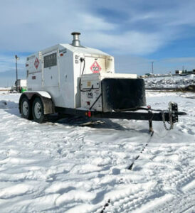 HGT400D-ground thaw trailer