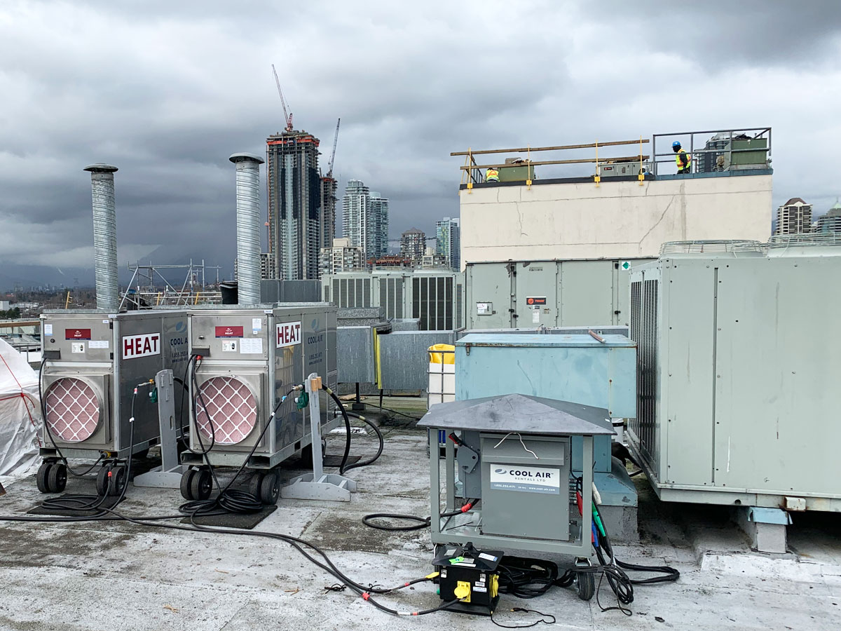 Rooftop Replacement Heating Project